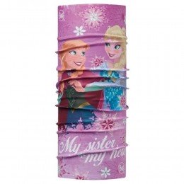 Мультифункціональна пов'язка Buff Frozen Child Original Sisters Pink